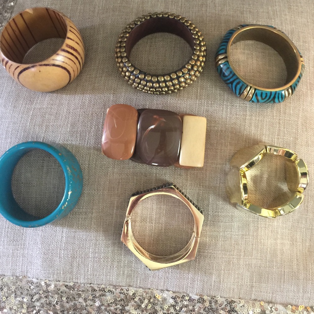 Gold & Brown bracelet bundle